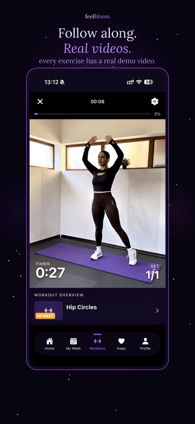 Video workouts
